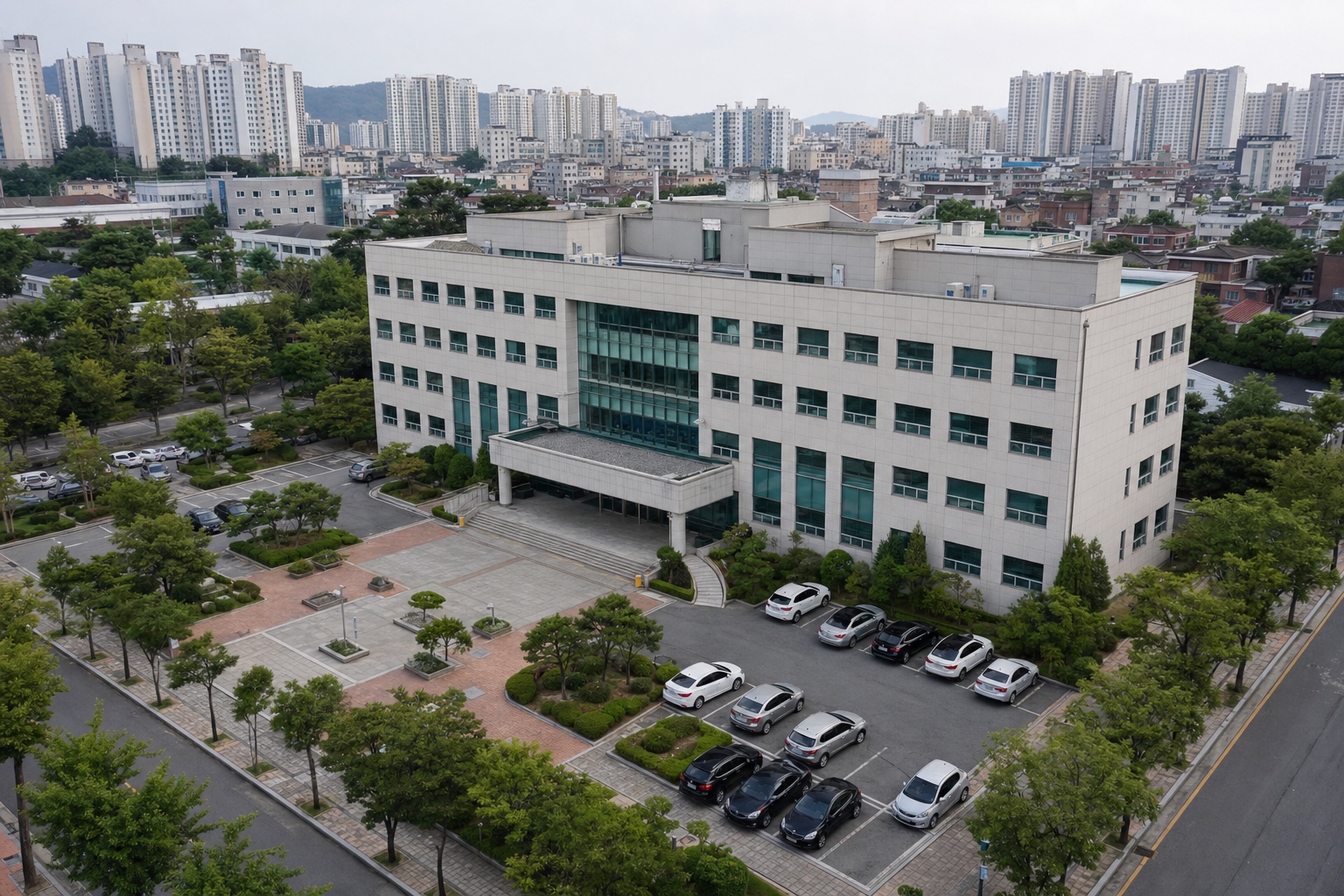 구청 전경